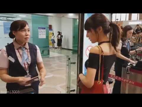 160813 Tiffany and Taeyeon at Gimpo Airport