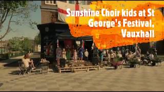 Sunshine kids at St George's Festival