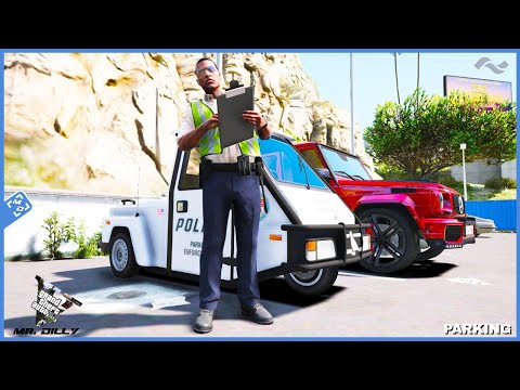 PARKING ENFORCEMENT IN DOWNTOWN VINEWOOD | PARKING ENFORCEMENT PATROL  | GTA 5  LSPDFR POLICE MOD