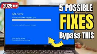 How to Bypass BITLOCKER Blue Screen in Windows 10/11 (2026)