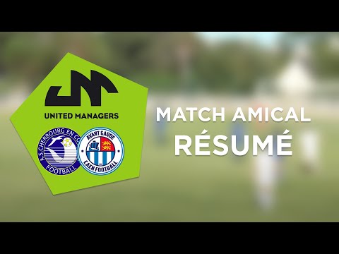 Résumé match amical AS Cherbourg vs AG Caen Football