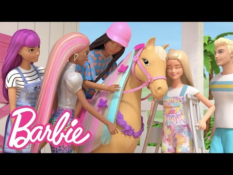 Barbie Deutsch | TAG DER PFERDESHOW! Pferde-Styling!