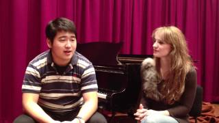 Soprano Milica Ilic & Tenor Kang Wang on their Duet from Massenet's Manon