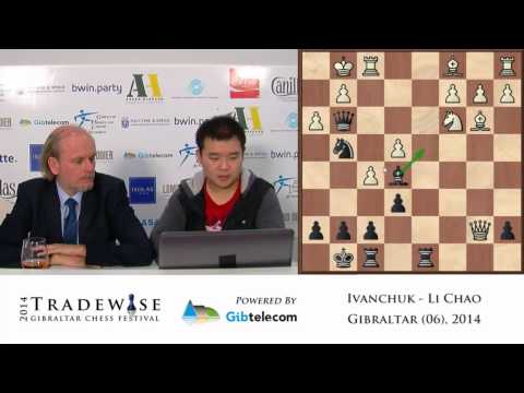 Gibraltar Chess 2014 live show: MasterClass Li Chao