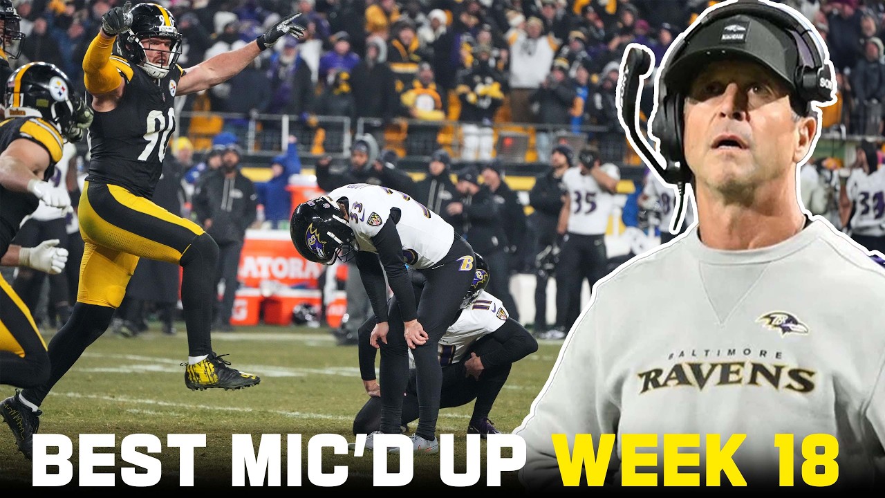 NFL Week 18 Mic'd Up! "He threw him out the club" | Game Day All Access