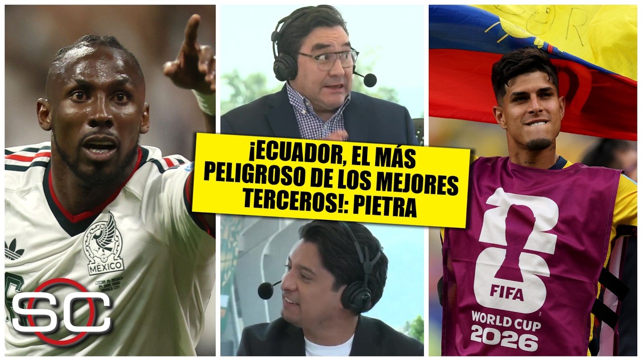 PIETRASANTA YA ESCOGIÓ: Sería sabroso que MÉXICO enfrente a ECUADOR en los 16avos. | SportsCenter