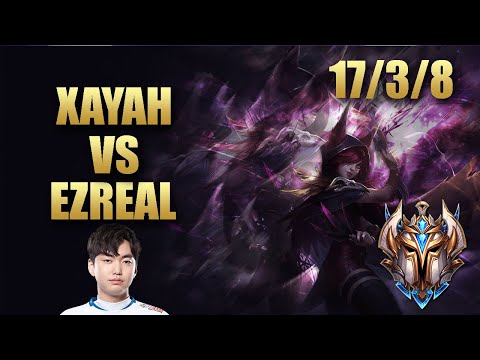 DWG Nuclear Xayah Adc Vs Ezreal - EUChallenger Patch 9.21