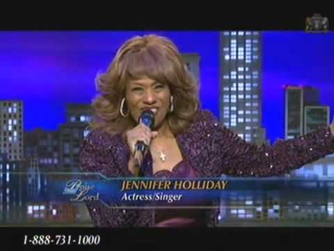 Jennifer  Holliday on TBN Mar 20, 2012  Ill Praise His Name