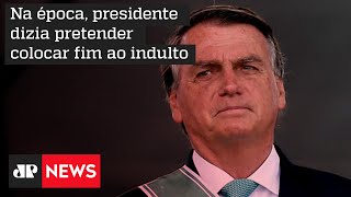Perdão a Daniel Silveira contradiz falas de Bolsonaro em 2018