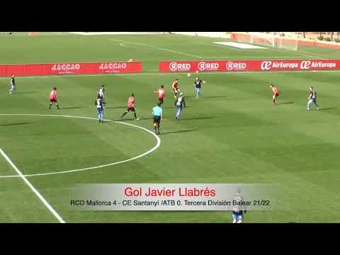 Gol Llabrés. CE Santanyí /ATB 3 - CD Llosetense 3. Tercera División Balear 21/22