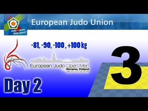 European Open Men - Warsaw 2015 - Day 2 - Tatami 3