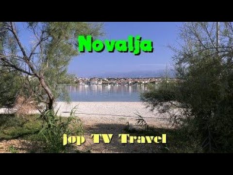 Rundgang durch den kleinen Ferienort Novalja (Insel Pag) Kroatien jop TV Travel