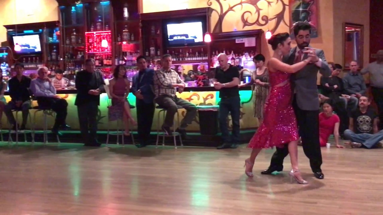Argentine Tango. Veronica Vázquez and Damian Mechura. Performance at Alberto's. 3 of 3