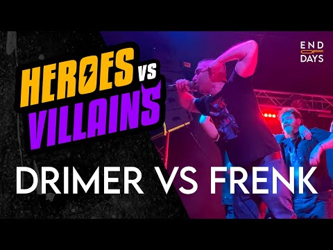 DRIMER vs FRENK - 1 vs 1 - HEROES VS VILLAINS