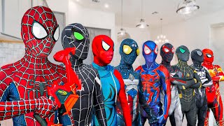 What If Many SPIDER-MAN in 1 HOUSE...?? || SPIDER-MAN's Story New Season 3 ( Live Action )