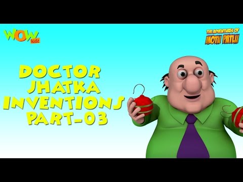 Doctor Jhatka's invention - Motu Patlu Compilation - Part 3 - 45 Minutes of Fun!