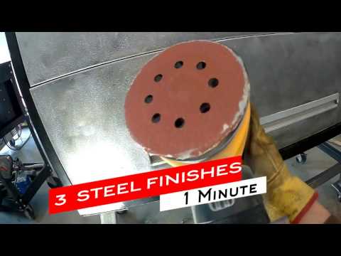 3 Steel Finishes in Under a Minute