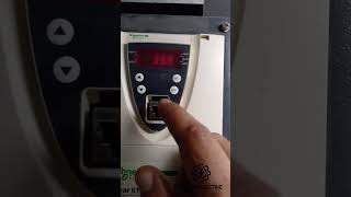 فارياتور 75KW شنايدر - طريقة تغيير السرعة القصوى HSP - ATV61 -SET  Variateur Schneider 75KW ATV61