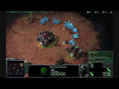 Starcraft II beta Gameplay preview 1080p