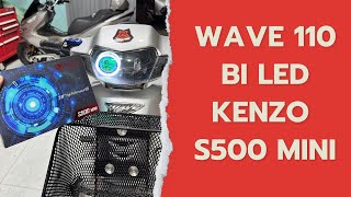 WAVE NHỎ ĐỘ BI LED KENZO S500 MINI TẠI CẦN THƠ