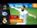 FANTASTISCH POTJE VOETBAL ⚽ | Deportivo Alavés vs Real Madrid | La Liga 2020/21 | Samenvatting