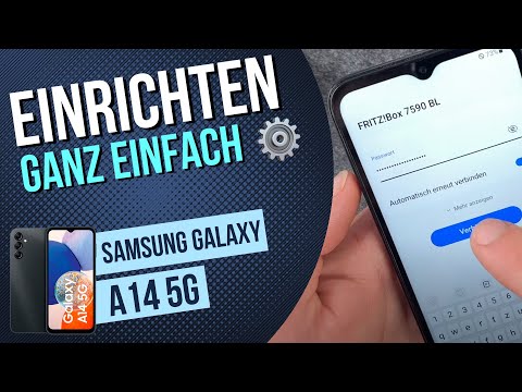 Samsung Galaxy A14 einrichten