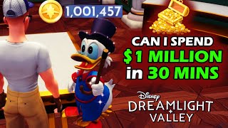 DISNEY Dreamlight Valley. I Tried to Spend 1 Million Starcoins in 30 Minutes. This is What Happened.