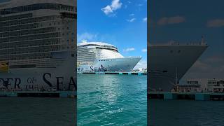 Wonder of the Seas docked in Port of San Juan, PR #Shorts