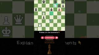 Can You Find It Brilliant — But Why ♟️🤔🔥 | Chess Winner #chess #shorts #checkmate #brilliant