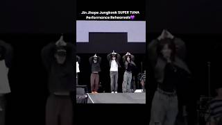 Download lagu Jin jhope Jungkook SUPER TUNA performance 💜rehearsals mp3