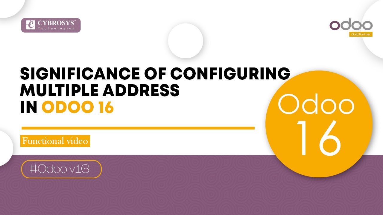 How to Configure Multiple Address for a Contact in Odoo 16 Contacts App | Odoo 16 Contacts App Demo