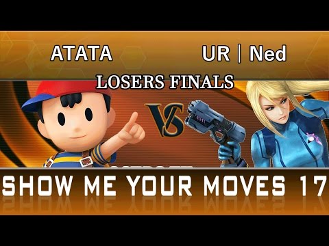 Show Me Your Moves 17 LOSERS FINALS - ATATA (Ness) vs UR | Ned (Zero Suit Samus)