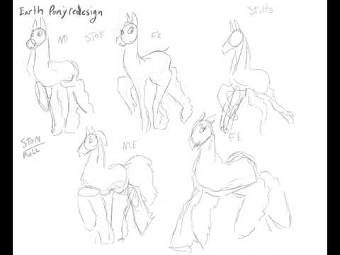 Mlp Earth Ponies Redesign