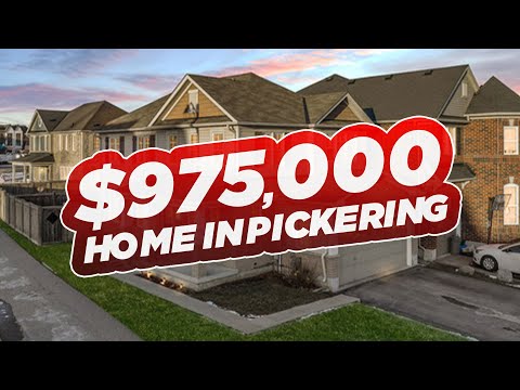 Pickering Real Estate you can get for under $1,000,000 | Walkthrough of 1702 Kalmar Avenue