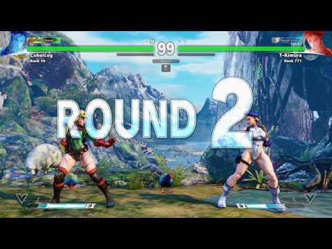 SFV~ Cammy (Cobelcog) vs. Cammy (T-Kimura) HD 7