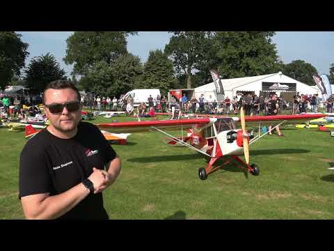 MASSIVE RC PLANE 60% Scale Cubs Bill Hempel - Weston Park model air show 2021