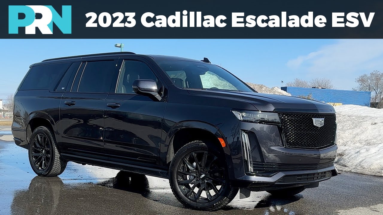 The Pinnacle of SUVs | 2023 Cadillac Escalade ESV Sport ...