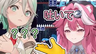 セシリア噛んでいたガムを受け取るラオーラ【ホロライブEN/日本語切り抜き】