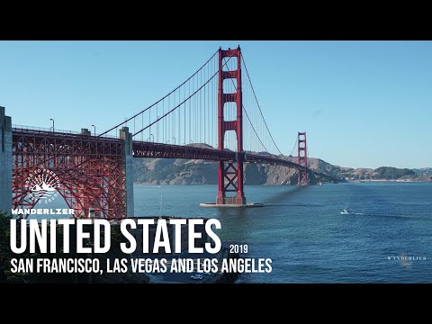 Wanderlier road to freedom - San Francisco, Los Angeles & Las Vegas - USA roadtrip 2019 4K