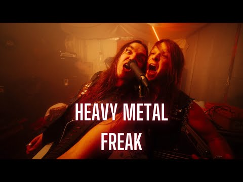 WASTED MANIACS - Heavy Metal Freak [Official Video]