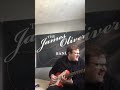 Buddy holly blue Monday rock n roll guitar by James Oliver