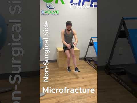 How To Improve Leg Strength After Surgery | Microfracture Rehab Phase 1 | Cross-Education