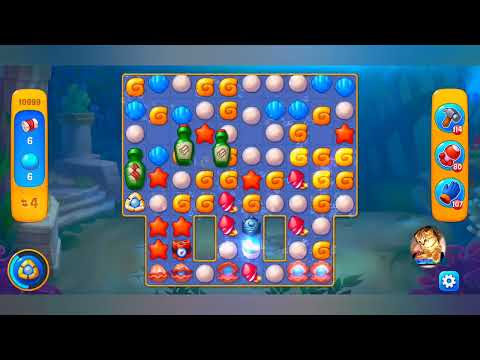 фишдом 2022  #  10999 уровень - прохождение без бустеров # Fishdom,   10999  level - no Boosters.