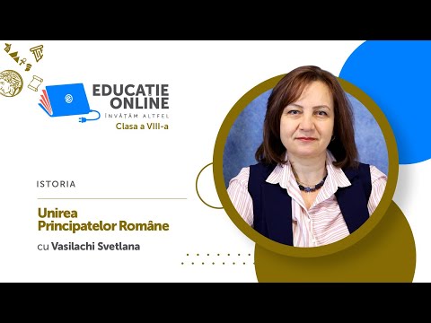 Istoria, Clasa a VIII-a, Unirea Principatelor Române