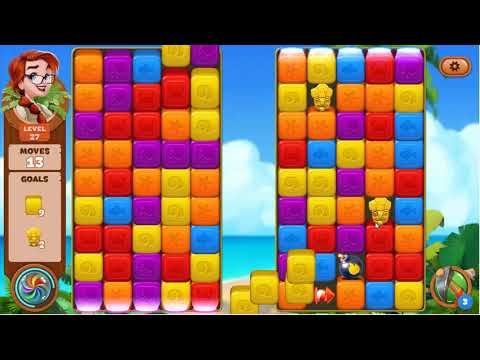 Lost Island Blast Adventure Level 27 - No Boosters