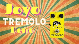Video thumbnail for Joyo Tremolo Effect Pedal Demo by Brothers Guitar Shop