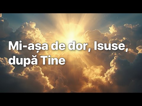 Mi-așa de dor, Isuse, după Tine (Cover)