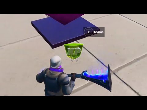 Search the  XP Drop hidden in the Chaos Rising Loading Screen Guide - Fortnite Chapter 2