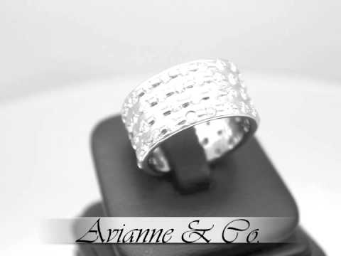 14K White Gold Mens Diamond Eternity Band 4.50 Ctw