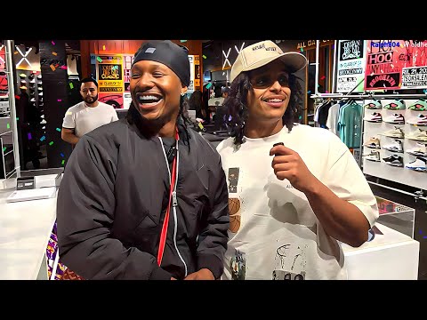 Duke Dennis Goes Shopping In New York City W/ Agent 00